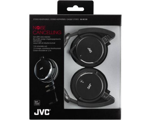 JVC HA-NC120 Noise-Cancelling On-Ear Headphones 5