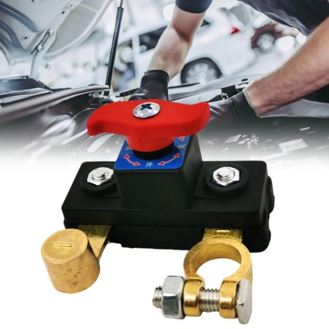 Heavy-Duty Car Battery Cut Off Switch 12V/24V – Master Power Control for All Vehicles 11