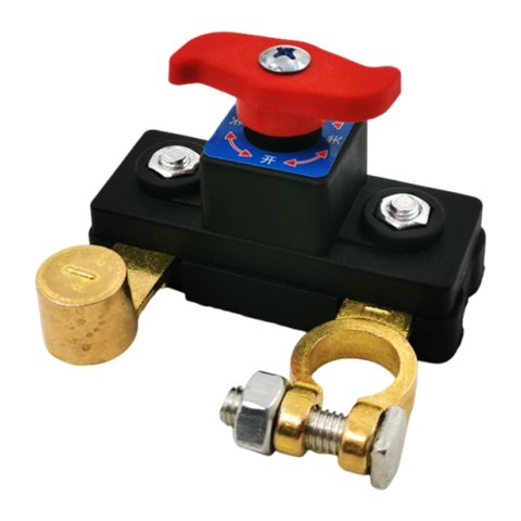 Heavy-Duty Car Battery Cut Off Switch 12V/24V – Master Power Control for All Vehicles